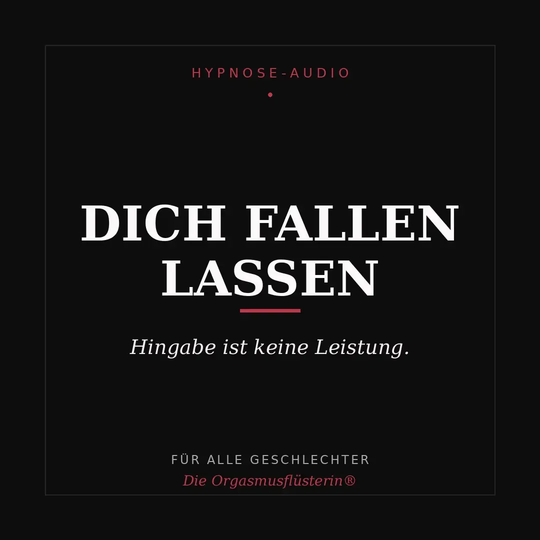 Dich fallen lassen können